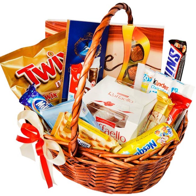 Сладкая корзина №18 Сладкая корзина №18